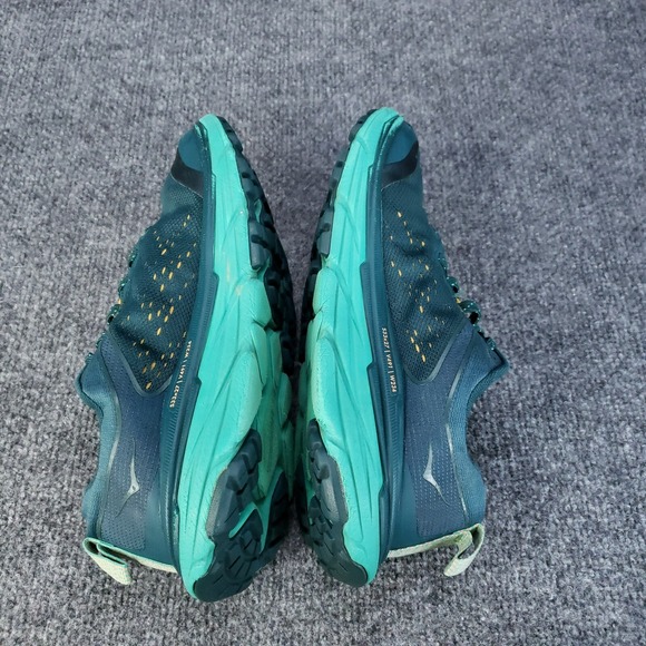 Hoka One Challenger ATR 6 Shoes Womens Size 7.5 Green Running Sneakers Deep Teal - Picture 6 of 16